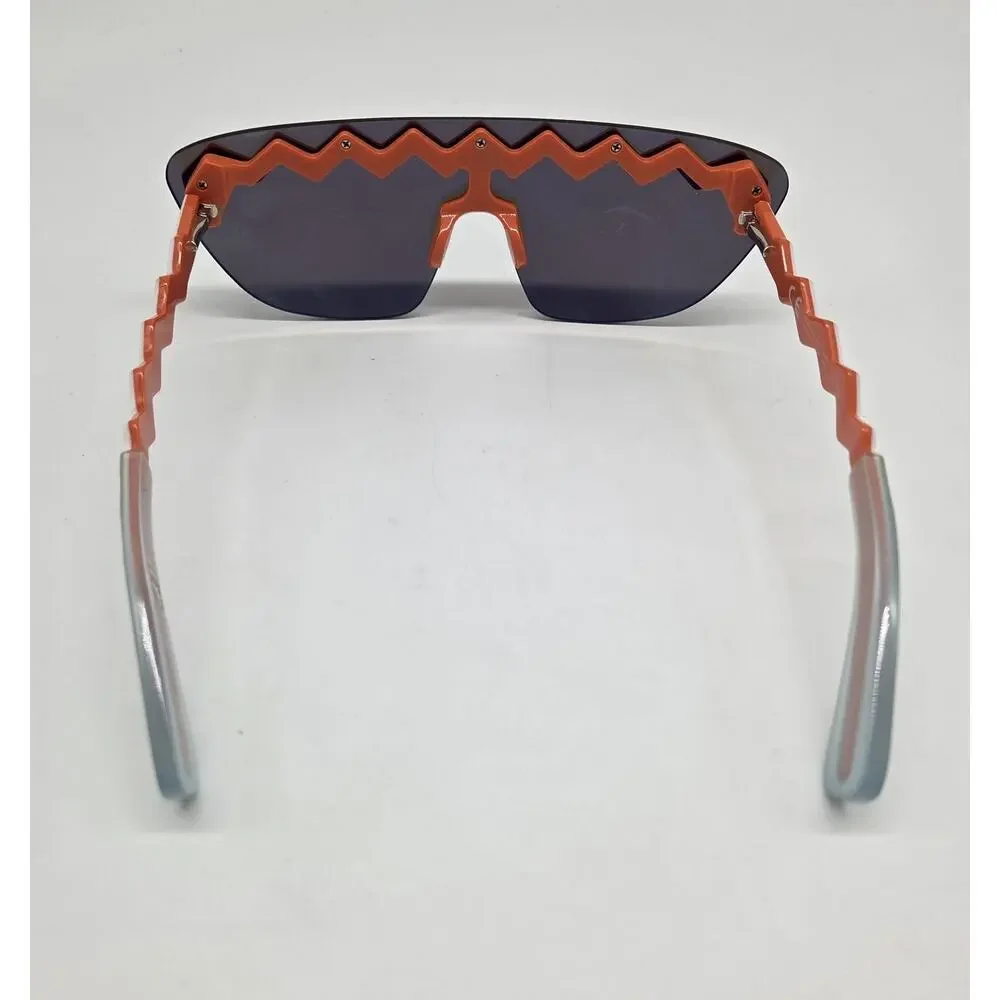 Kenzo X H&M Sunglasses‎ Collection Orange White Zig Zag